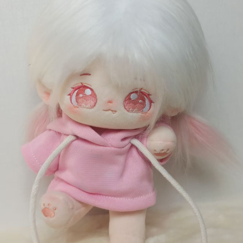 Plush Doll Anime - 20cm 크기의 하이라이트 헤어 디자인이 돋보이는
