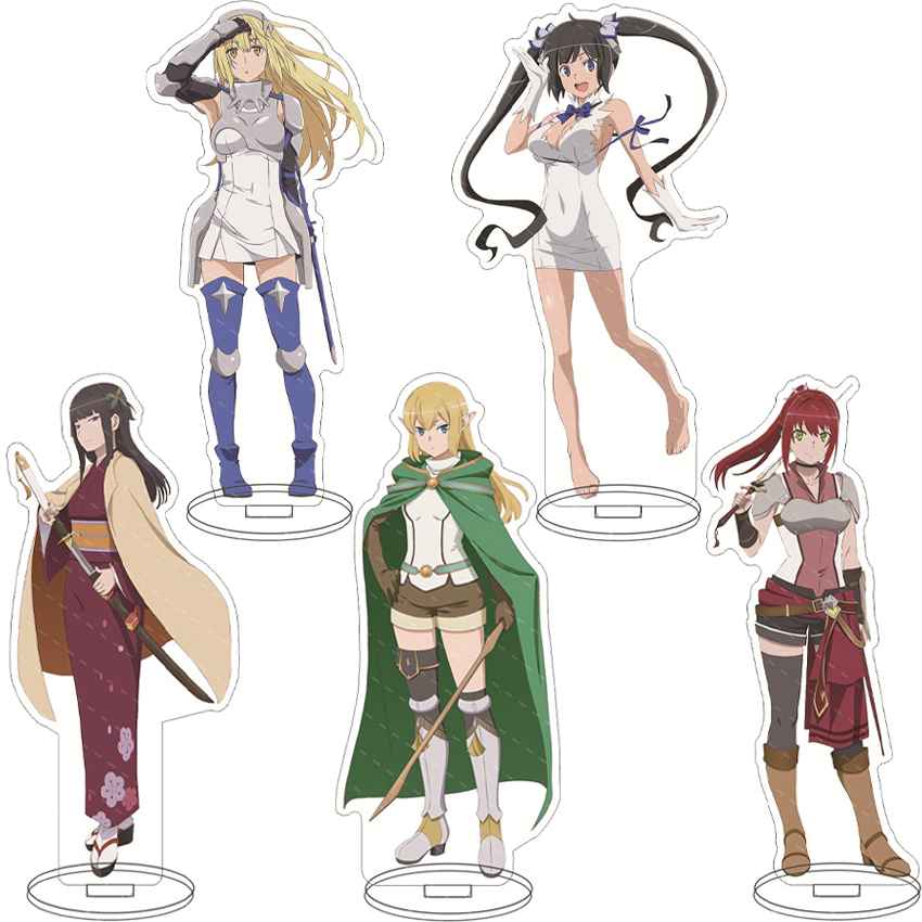 Anime Character Merchandise - 16CM 애니메이션 피규어 던전에서 여자를 데려오려고