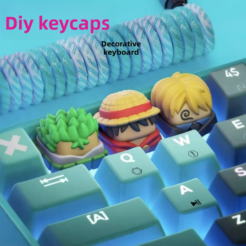 원피스 애니메이션 주변기기 Monkey·D·Luffy  - Keycap Artisan Anime 리뷰 및 가격