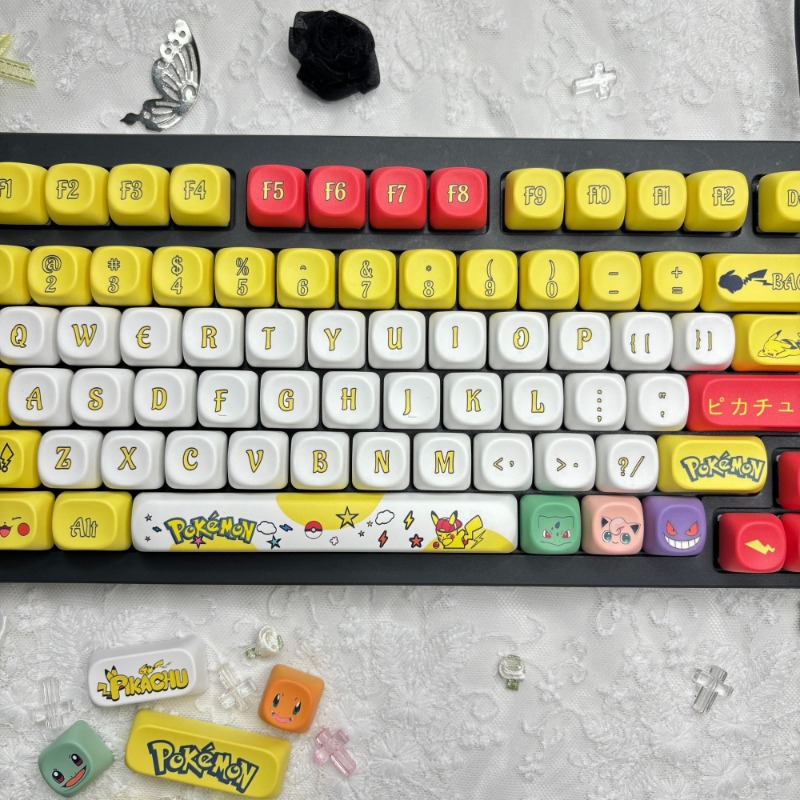 131 키/세트 애니메이션 포켓몬 키캡 MOA 높이 승 - Keycap Artisan Anime 리뷰 및 가격
